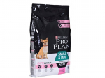 Purina Pro Plan Small & Mini Sensitive Skin jautria oda turintiems mažų veislių &scaron;unims su la&scaron;i&scaron;a, 7 kg