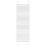 Plisuota žaliuze balta 40x100 cm audinio plotis 39,4 cm