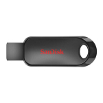 USB laikmena SanDisk Cruzer Snap 32GB USB Atmintinė, USB 2.0, Juoda, 60 mėn. Garantija
