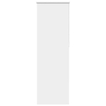 Naktinis roletas baltos spalvos 65x210 cm audinio plotis 60,7cm