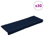 Lipnūs laiptų kilimėliai, 30 vnt., navy, 65x21x4cm