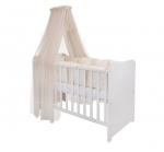 Lovytės baldakimas Lorelli Pom Pom, 480x160, smėlio