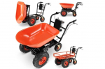 Elektrinis karutis B&Auml;UMR-AG 2in1, 120 l, 300 kg, 40 V, su atbuline eiga