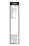 Valytuvai BOSCH Aerotwin AUDI A6/A7 3 397 007 639 / 4G2955426A
