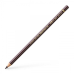 Faber-castell Polychromos 177 Ruso rudas pie&scaron;tukas, Faber-Castell Polychromos artists&acute; colour pencil, colour 177 walnut brown