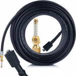 Pakaitinė dalis auk&scaron;to slėgio žarna Karcher K1&ndash;K7 &ndash; 15 m ilgis, Žalvarinis antgalis, 155 bar slėgis