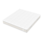 Čiužinys Home4You Kuka Duo 7 Zone, 140x200x23 cm, baltas