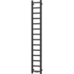 Mexen Bolt vonios radiatorius, 1800 x 300 mm, 351 W, juodas