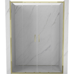 Du&scaron;o durys Mexen Exo, stumdomos, 150 cm, transparent/gold