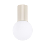 Sollux Lighting lubinis &scaron;viestuvas Halo, smėlio spalvos