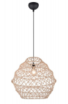 Boho stiliaus pakabinamas &scaron;viestuvas Hive R31681036, juodas, natūralus