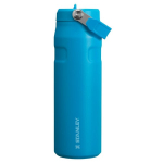 Stanley termosinis puodelis The Iceflow Flip Straw, 700 ml, mėlynas