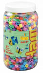 Hama Koraliki Maxi 1400 vnt. rinkinyje, 3+ metų