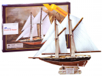 3D dėlionė burlaivis Bluenose, 80 d.