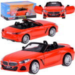 Metalinis automobilis BMW Z4 M40i su garso ir &scaron;viesos efektais, raudonas