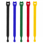 Velcro tvirtinimo dirželiai Bradas TR, 12 x 200 mm, 10 vnt., įvairių spalvų