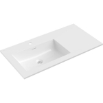 Praustuvas Mexen Otis, Left, 91 x 46,5 cm, White glossy