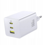 Ładowarka sieciowa Baseus EnerFill FE11 USB-A / 2xUSB-C 100W biała