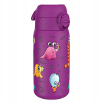 Ion8 metalinis gertuvė, 400 ml, violetinė, su kosmonautais