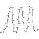 Kalėdinė girlianda 198 LED, 6.5 m