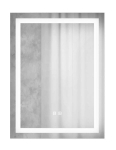 Stačiakampis veidrodis LED Granitan Vela 60x80cm