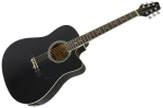 Elektro-akustinė gitara Stagg SA20DCE BLK