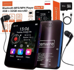 MP3 MP4 grotuvas Bluetooth FM radijas diktofonas ausinės 36 GB Zenwire