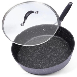 Granitinė neprideganti keptuvė su dangčiu Orion Stoner 28 cm