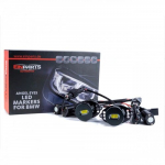 LED žymeklis angel eyes, BMW E90, E91 (be ksenono - LCI) 2004-2008, 6000K, 9-16V, 2x80W