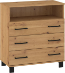 Komoda Meblocross 3SP, ruda