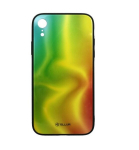 Tellur Cover Glass Print dėklas skirtas iPhone XR &ndash; &Scaron;ilkinis dizainas, kelių‑spalvų apsauga