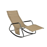 Gultas SoBuy OGS47-KA, khaki spalvos