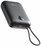 Atsarginis maitinimo &scaron;altinis ("Power Bank") Powerbank Swissten Voltbox 20000 Mah su Usb-c ir Lightning kabeliais, 35w