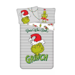 Vaiki&scaron;kas patalynės komplektas Grinch, 140x200 cm, 2 dalių
