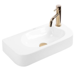 Pavir&scaron;iuje Statomas Praustuvas REA Odetta White 51X25X11,5Cm