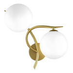 Sieninis &Scaron;viestuvas TOOLIGHT G132-2W Gold 23X23X30Cm