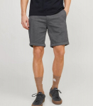 Jack & Jones vyri&scaron;ki &scaron;ortai 12206889*01, pilka/fad