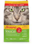 Sausas kačių maistas Josera SensiCat 10+1 kg Jautriam Vir&scaron;kinimui Anti-Plaukų Kamuoliukams &Scaron;lapimo-pH Kontrolė