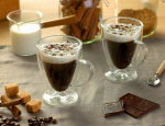 Mg Home Renza Latte stiklinės, 2 vnt., 300 ml