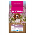 Eukanuba Be Grūdų &Scaron;uniukams Mažų ir Vidutinių Veislių Vandenyno Žuvis 3kg