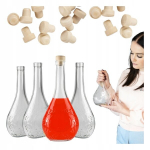 5x 500ml Stiklinės "vinogron" buteliai - sultims, vynui, likeriams