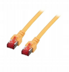 Patchcord S/ftp Cat.6, 1m, geltonas, Lszh