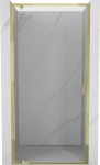 Mexen Exo du&scaron;ų durys varstomos 60 cm, skaidrios, auksinės - 8181-060-000-50-00, 60x200 cm