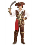 &bdquo;KARIBŲ PIRATŲ KAPITONAS&ldquo; (mar&scaron;kiniai su liemene, kelnės su batų užvalkalais, diržas, varčia, skrybėlė)