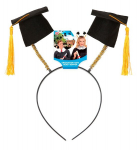GRADUATION HATS HEAD BOPPER