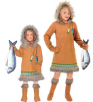 &bdquo;ESKIMO&ldquo; (suknelė su gobtuvu, pir&scaron;tinės, batų užvalkalai)