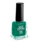 Display box of "12 WATER BASED PEEL OFF GREEN NAIL POLISHES" 8 ml