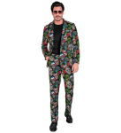 "DIA DE LOS MUERTOS PARTY FASHION SUIT" (&scaron;varkas, kelnės)