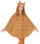 GIRAFFE (hooded poncho)