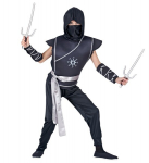 &bdquo;NINJA&ldquo; (liemenė su tunika, kelnėmis, diržu, rankų apsaugomis, kauke)